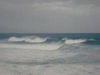 This is some verg big surf - Road to Hana