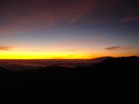 The Sun Rise at the Haleakala Crater