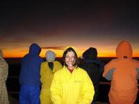 The Sun Rise at the Haleakala Crater