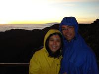 The Sun Rise at the Haleakala Crater