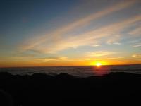 The Sun Rise at the Haleakala Crater