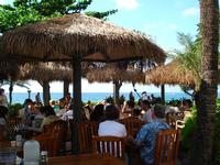 Our last day in Hawaii - lunch on the beach at the Hula Grill