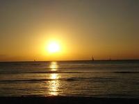 Sunset Waikiki Beach