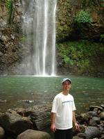 secret waterfall in  Kauai....