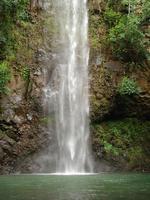 secret waterfall in  Kauai....