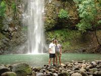 secret waterfall in  Kauai....