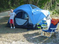 Brendan Camping with Daddy2