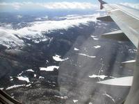 Flying high over the Rockies