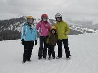 About 13,000 feet on Machinegun Ridge, during snow mobile trip