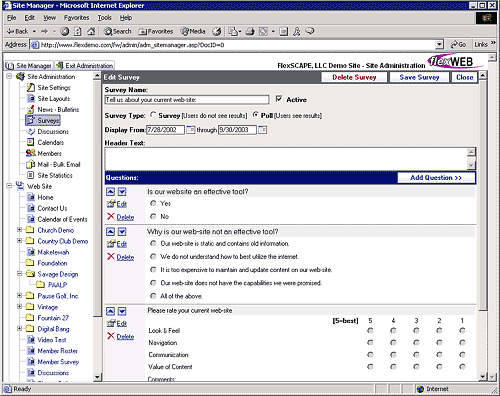 Create Surveys